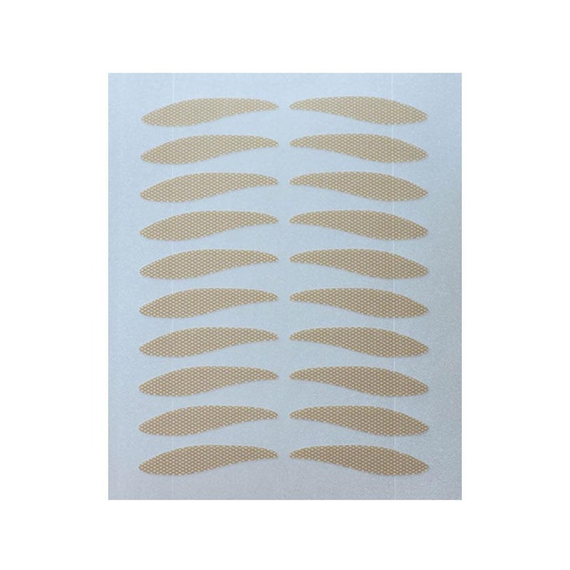 Partial lace double eyelid tape, mesh design, prevents drooping, double-sided puffy eyes, invisible, natural shaping.